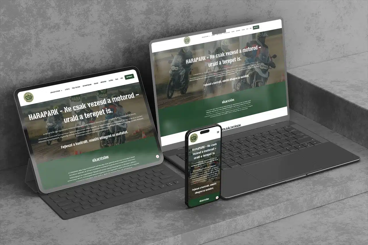 Főoldal 8 Harapark Kft - weboldal készítés